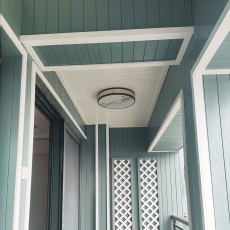 田園風(fēng)防腐木陽臺(tái)